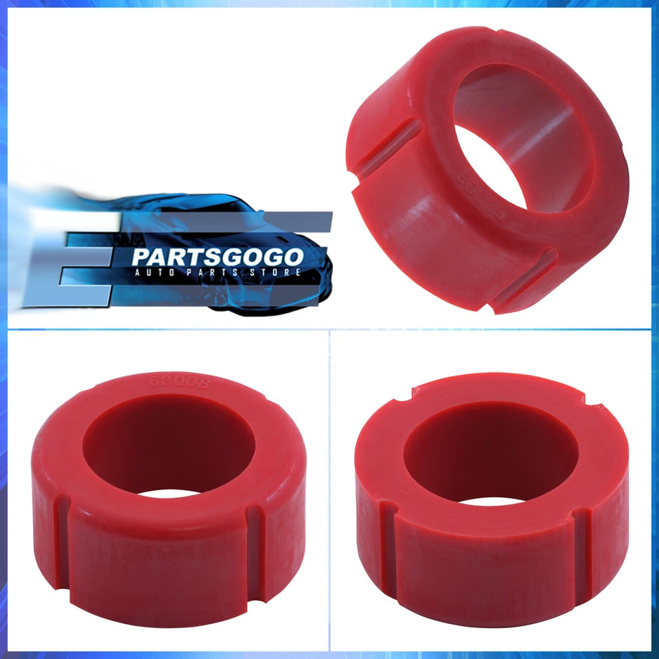 For 81-87 Chevy / GMC C/K 1500 2500 Regular Cab Body Mount Bushing Kit Red 12PCS Foto 2 de 4