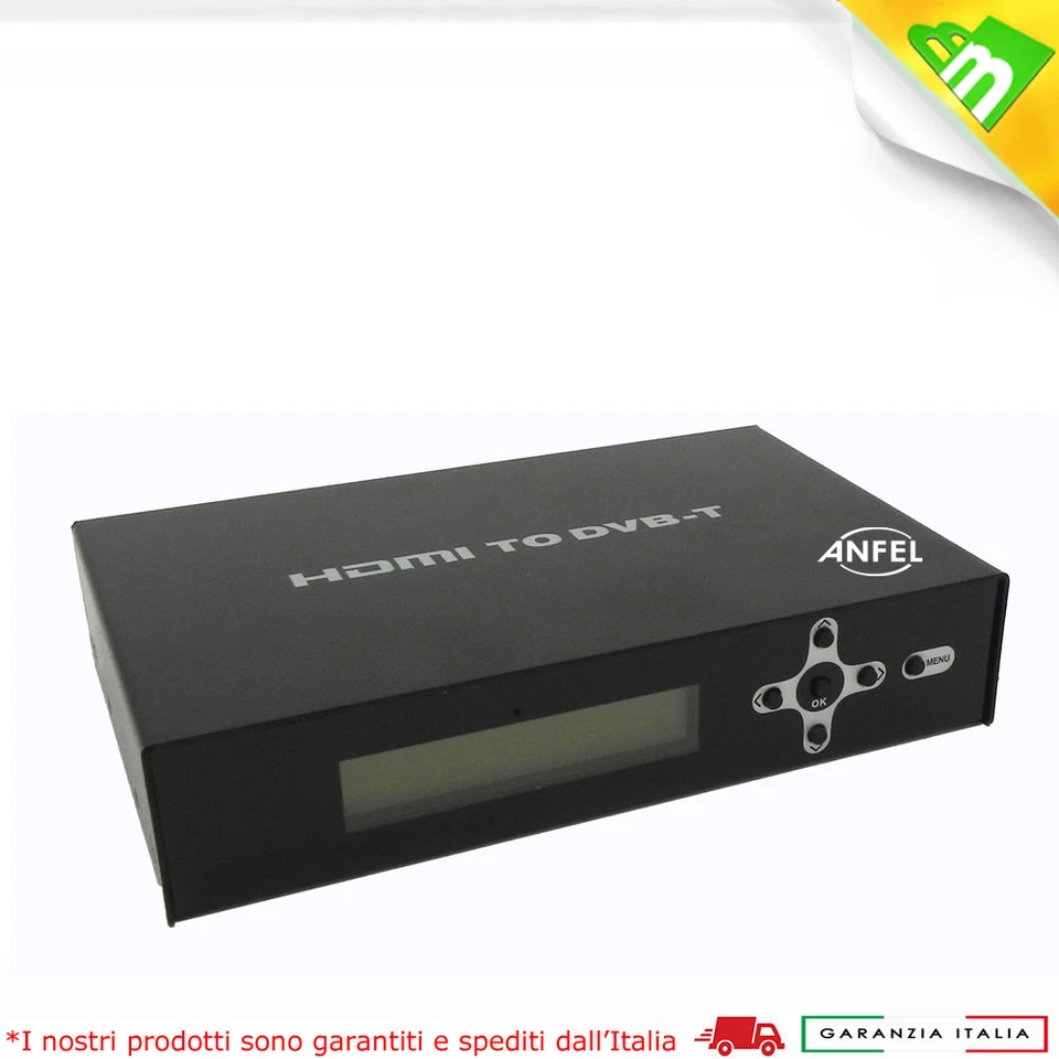 Modulatore Video HDMI uscita RF Digitale Terrestre DVB-T FULL-HD 1080P CON IR CA - Immagine 3 di 4