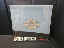 Harley Davidson Motorcycle Denim Blue Scrapbook Photo Album 12 x 12 BRAND NEW