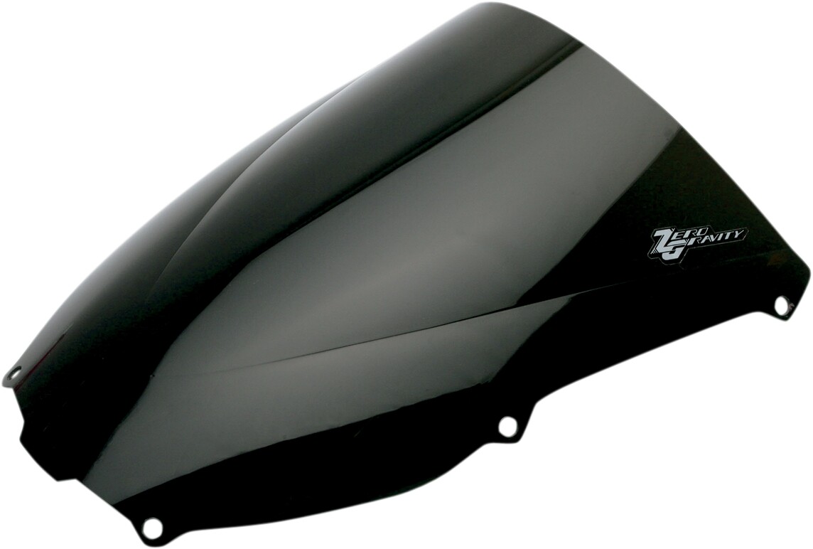 r Zero Gravity Double Bubble Windscreen Dark Smoke 16-244-19