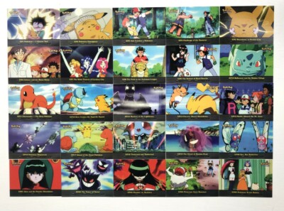 pokemon topps tv animation edition card list 1999 Topps Pokemon TV Animation Edition Unopened Pack Series 1 Blue Logo  PSA 8 *5037 main image 1