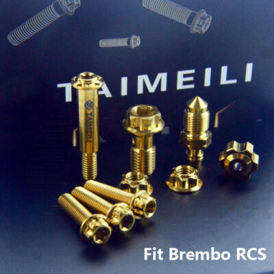 Titanium Bolt Radial Master Cylinder Screw Kit for Brembo VRC VRE RCS Tuning GR5