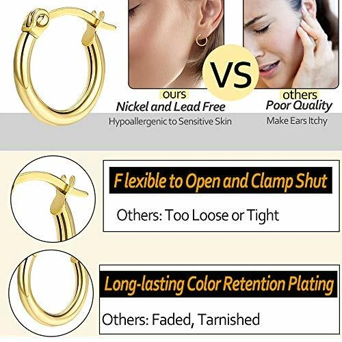 Hoop earring clasp discount