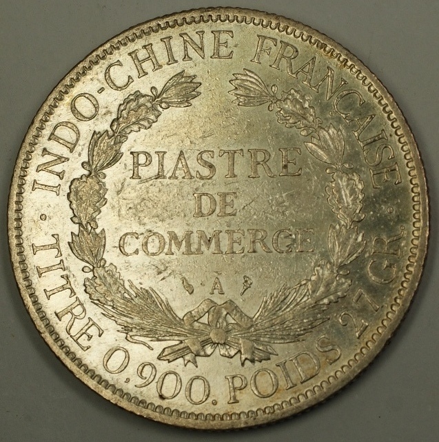 1900 A French Indochina Silver Crown Piastre Coin France | eBay
