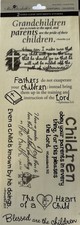 CHILDHOOD SCRIPTURES  Mylar Stickers(17pc)Miss Elizabeth •Religious•Card Making•