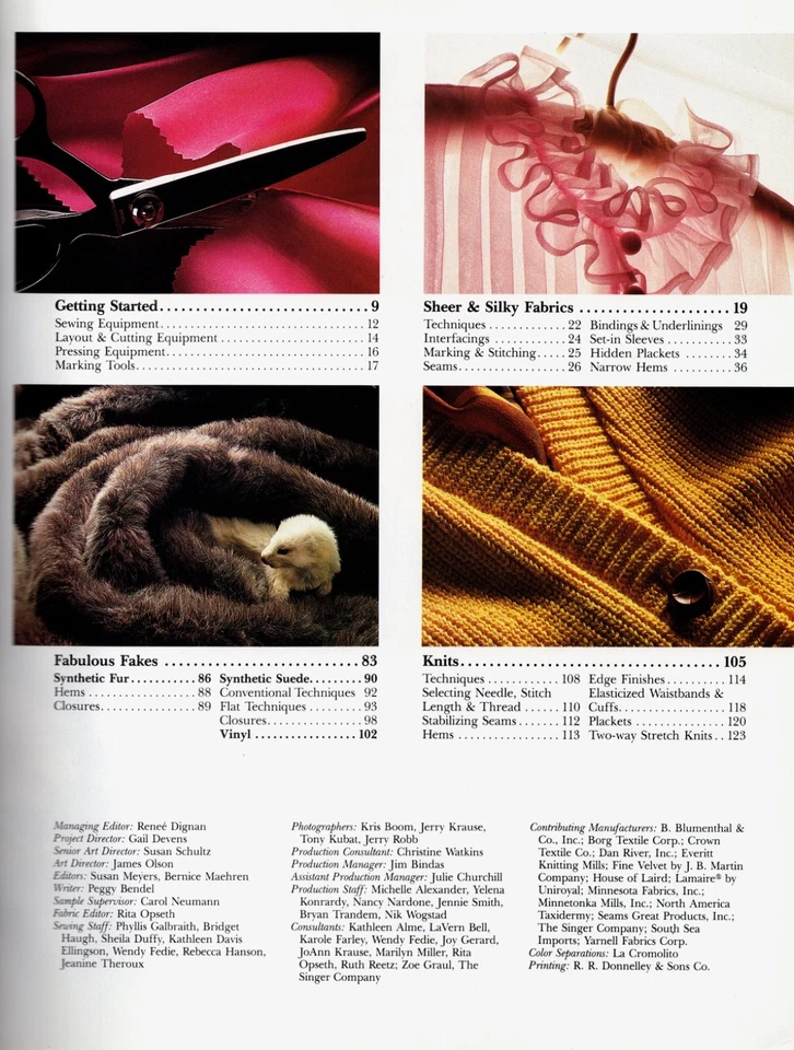 Singer: Sewing Specialty Fabrics, Knits, Silks, Lace, Embroidered, More - Image 3 of 3