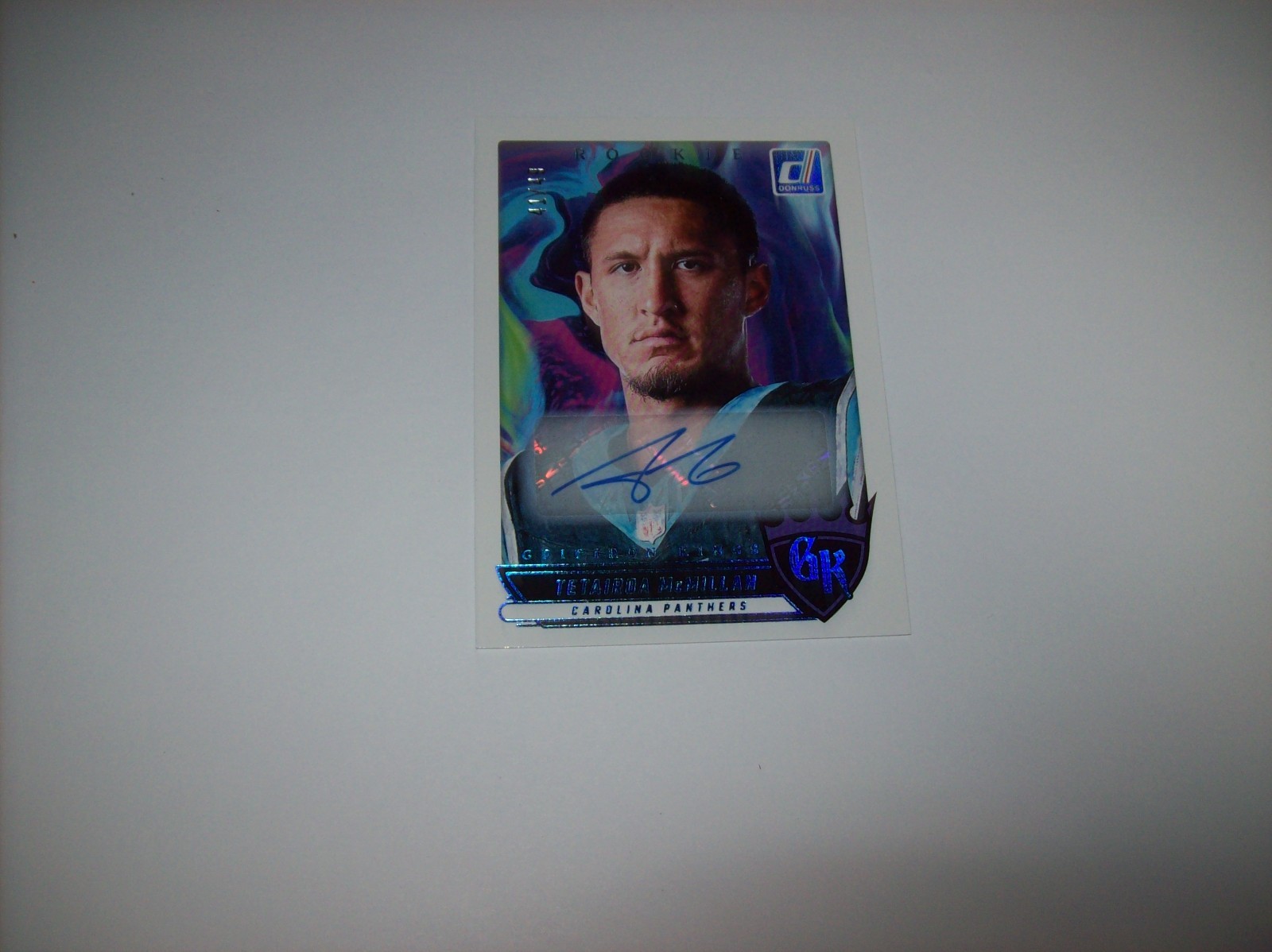 Tetairoa McMillan 2025 Donruss Rookie Auto #41/49 Gridiron Kings SP Free Ship