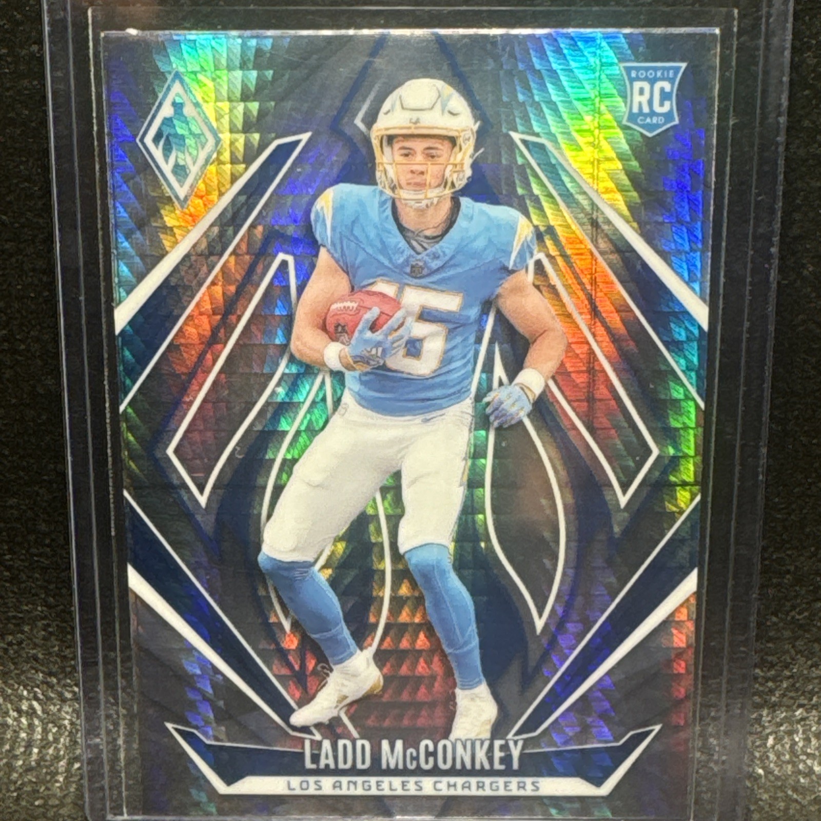 2024 Panini Phoenix Football Ladd McConkey HYPER #216 Rookie RC