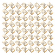100 Pcs Hairs Clips Comb Diy Crafting Combs Bridal Crown Decorative