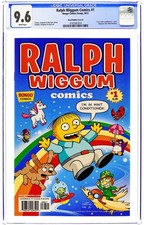 Ralph Wiggum Comics 1C Direct Edition Mint Conditioner CGC 9.6 2012 4745581014