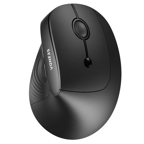 Ergonomic Vertical Mouse Multi-Device (2×BT + 2.4GHz) 3 DPI Levels 1000/1600