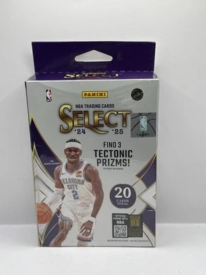 2024-25 Panini Select Basketball Hanger Box - Factory Sealed -Tectonic Prizms