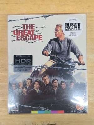 The Great Escape (1963) 4K Ultra HD UHD Arrow Video Limited Edition Box Set NEW