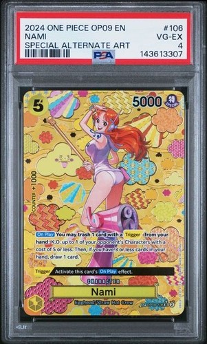 Nami (SP Card) graded PSA 4 for sale on eBay