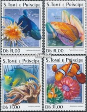 Timbres Sao Tome e Principe 2018 Mi 7808-7811 (complète. édition) neuf avec gomm