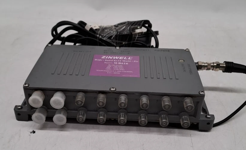 Zinwell WB616 Wide Band Multi-Sw with Power adapter - Image 2 of 4