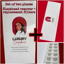 BRAND NEW SEALED LUXURY CONFIDENCE BLACKHEADS TREATMENT KIT 2.0  Filters