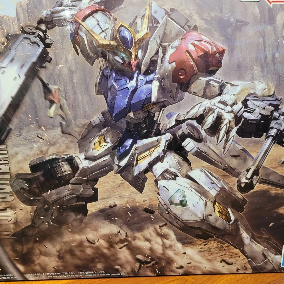 BANDAI MG 1/100 GUNDAM BARBATOS LUPUS model kit 2025 NEW fast shipping Gift - Image 2 of 4