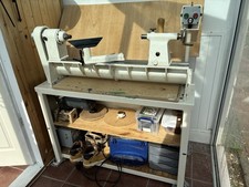 One way Woodturning Lathe 1224 And Factory Stand