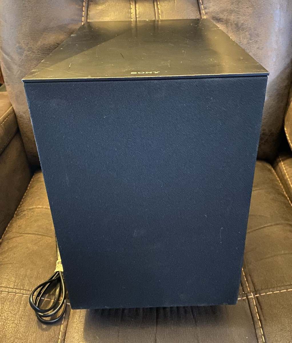 SONY／ソニー　サウンドバー　SA-ST9　SA-WST9　2016年製 Sony SA-WST9 Soundbar and Subwoofer Home Theater System Black 330W