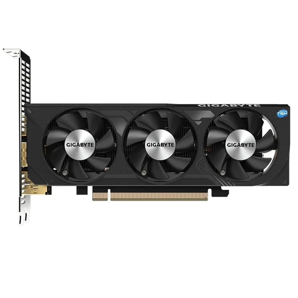 Gigabyte NVIDIA GeForce RTX 4060 OC Low Profile LP 8GB GDDR6 Video Card PC - Image 2 of 4