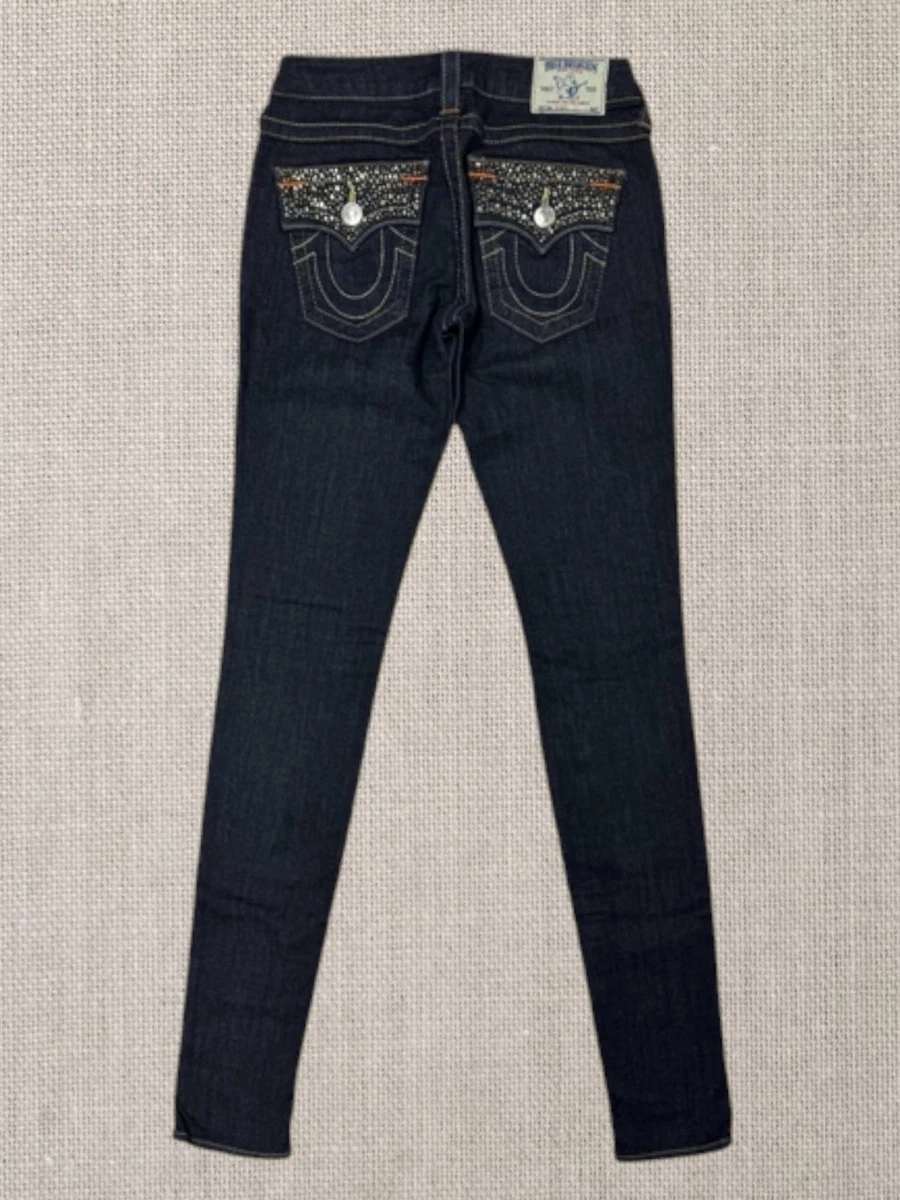 True Religion 36 in Inseam Low (6.5-8.5 in) Rise Jeans for Women
