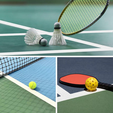 Pickleball Court Tape - 2" X 200 Ft, Outdoor Pickleball Marking Kit, White Ta...