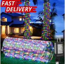 100ft Outdoor LED Rope Light Water-Resistant Extend to 300'