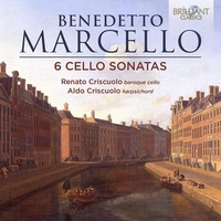 97091 Benedetto Marcello Marcello: 6 Cello Sonatas Cd 97091 New