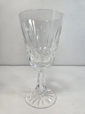 Waterford Crystal Rosslare 6" Claret Wine Glass Gothic Mark Ireland Excellent