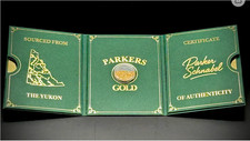 1 Gram Real Gold Flakes from Parker Schnabel Mine in Yukon Collector Package