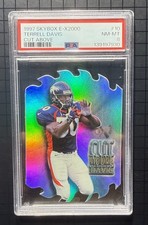 Terrell Davis 1997 Skybox E-X2000 A Cut Above #10 Broncos PSA 8 🔥 Rare Insert