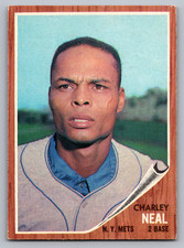 1962 TOPPS #365 CHARLIE NEAL METS