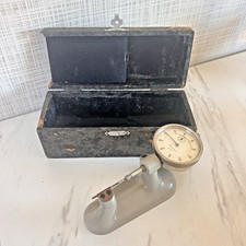 Vintage Jurgensen Bench Dial Test Indicator Machinist Watch Gauge Set w/ Case A
