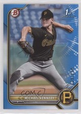 2022 Bowman Draft Blue 135/150 Michael Kennedy #BD-176 0w3