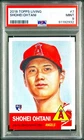 Shohei Ohtani RARE ROOKIE RC PORTRAIT TOPPS INVESTMENT SSP NON AUTO ROY PSA 9