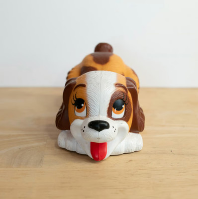 Vintage 1994 Milton Bradley Hide N Squeak Dog Hide N Seek Game AS-IS Untested