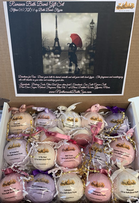 Jumbo Romance 15-pack XL 5.5 oz Bath Bomb Gift Set #2