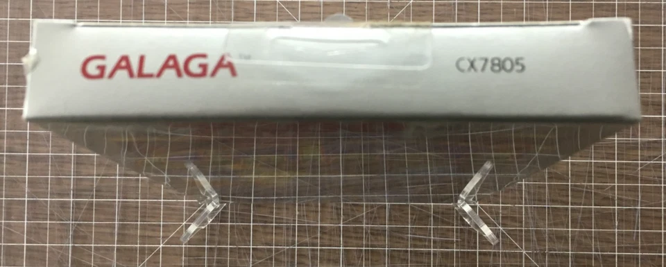 Galaga (Atari 7800, 1987) New Sealed with Hanging Tab - US Seller - Image 3 of 4