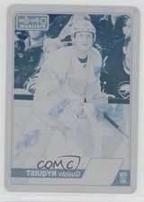 2016-17 O-Pee-Chee Platinum Printing Plate Cyan 1/1 Gustav Nyquist #113 0c3