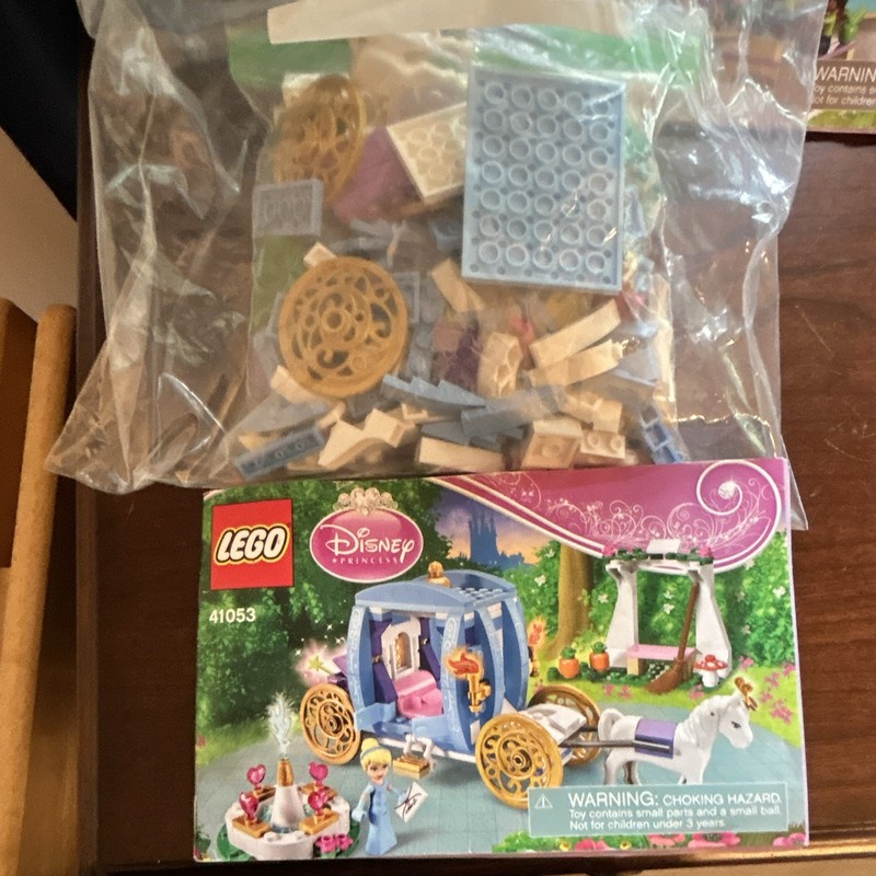 LEGO Instruction Manual Booklets Lot Disney Princess 41053 41005 7585
