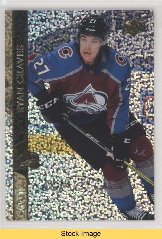 2020-21 Upper Deck Speckled Rainbow Foil Ryan Graves #300 READ o1h