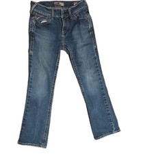 Ariat Real Mid Rise Boot Cut Jeans - Women's Size 29 S - Blue