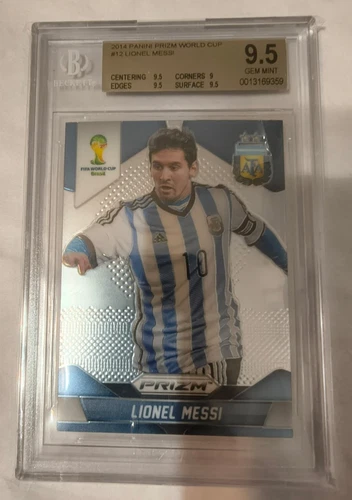 World Cup Lionel Messi 2014 Panini Prizm World Cup Lionel Messi #12 Rookie