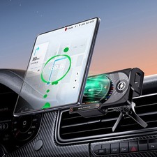 FDGAO Automatic Clamping Rotate Car Wireless Charger Air Vent Mount Phone Holder