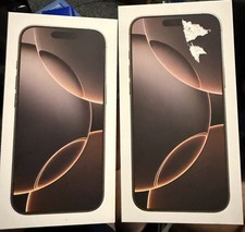 Original Apple Empty Box iPhone 16 Pro Max 256GB Desert Titanium  Pro Empty Box