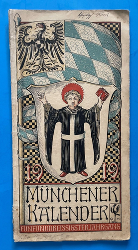 KONVOLUT - 14 Ausgaben Münchener Kalender, Otto Hupp, sehr guter Zustand! - Picture 5 of 15