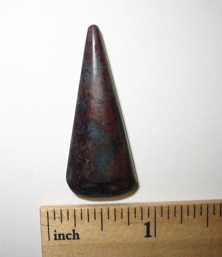 POLISHED 39mm x 16mm SUGILITE RICHTERITE RED JASPER CABOCHON SO. AFRICA 7.5g *A2 - Picture 14 of 16