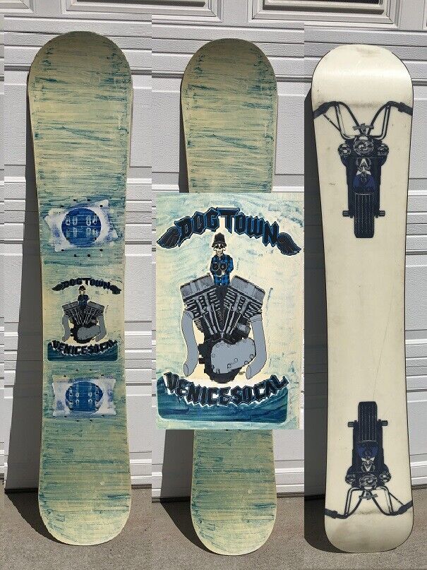 Vintage Rare 90's Old School Snowboard Venice Socal Dogtown Vintage Rare 90's Old School Snowboard Venice Socal Dogtown
