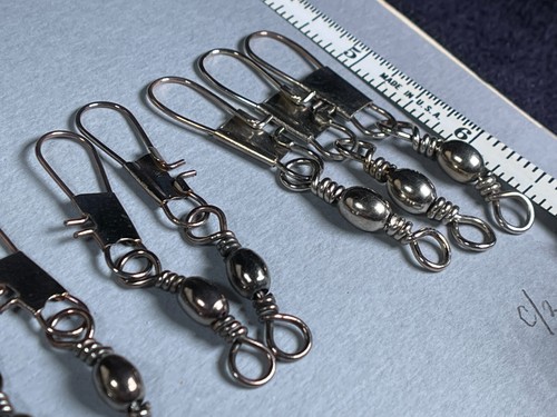 Fishing Barrel Swivels & Snaps Many Sizes & Finishes YOUR CHOICE IN5439 - Picture 33 of 36